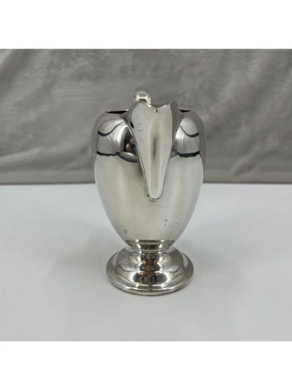 Gorham Vintage Silverplate 3/4 Pint Creamer Pitcher YC474 5.5 Inch No Monogram